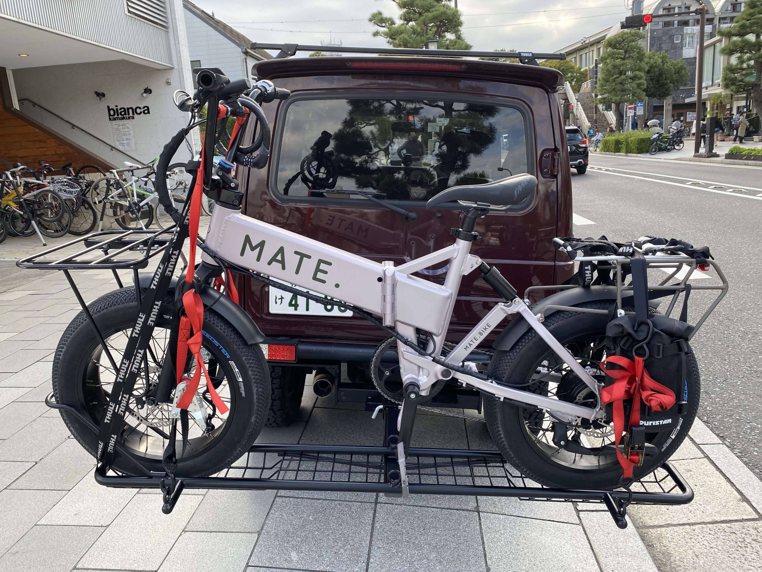 全て国内の正規代理店 MATE X リアキャリア - 自転車